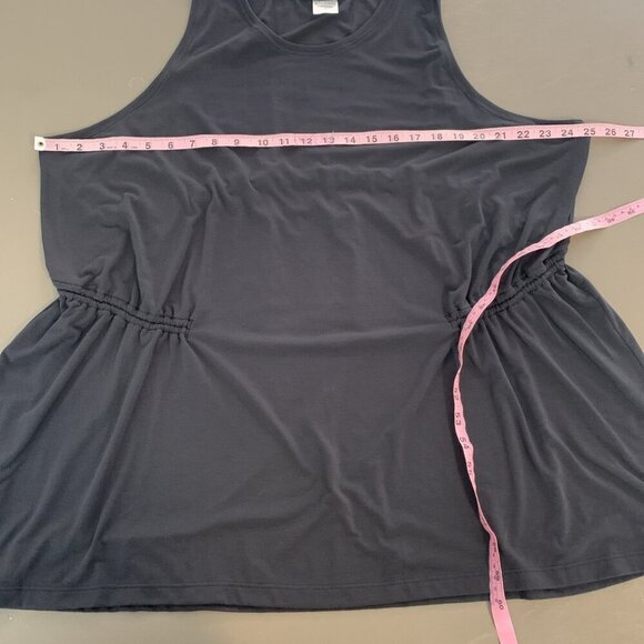 Athleta Womens 3X Air Out Cinch Tank Top Sleeveless Knit Stretch Athleisure - Picture 11 of 13